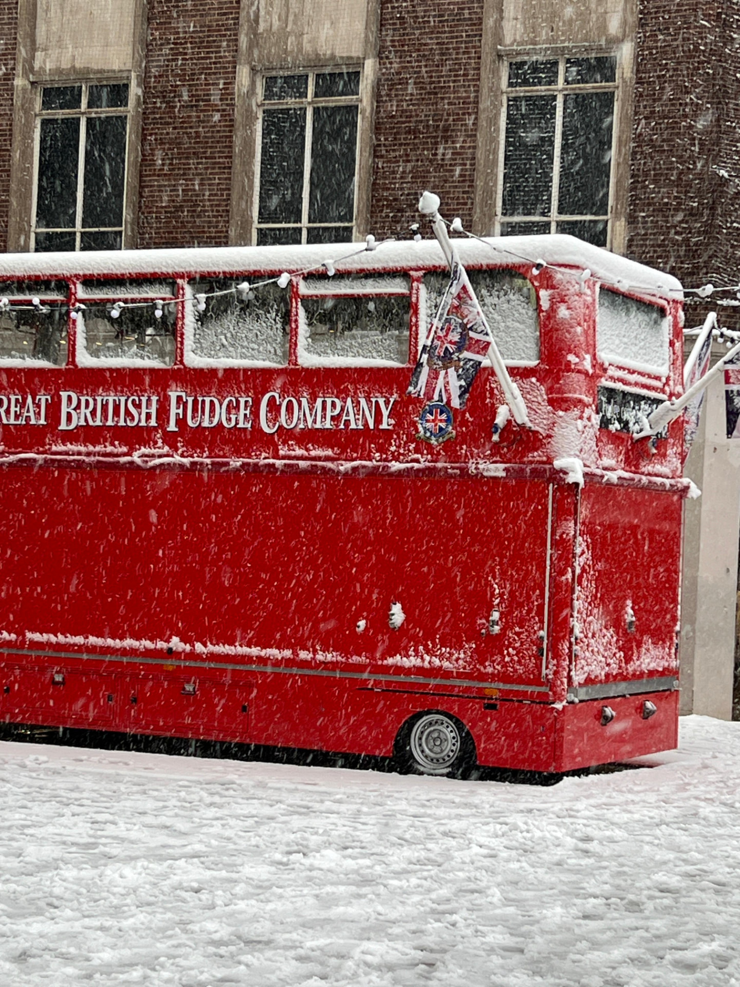 Exeter in the snow